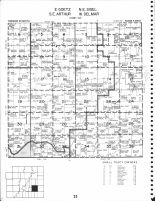 Goetz - East, Sigel - Northeast, Arthur - Southeast, Delmar - West, Chippewa County 1969